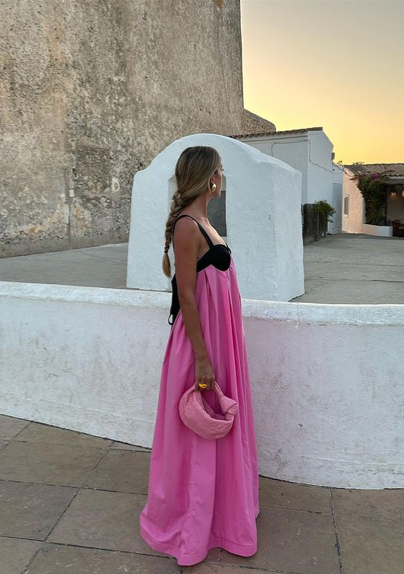 Brisa Maxi Dress Pink