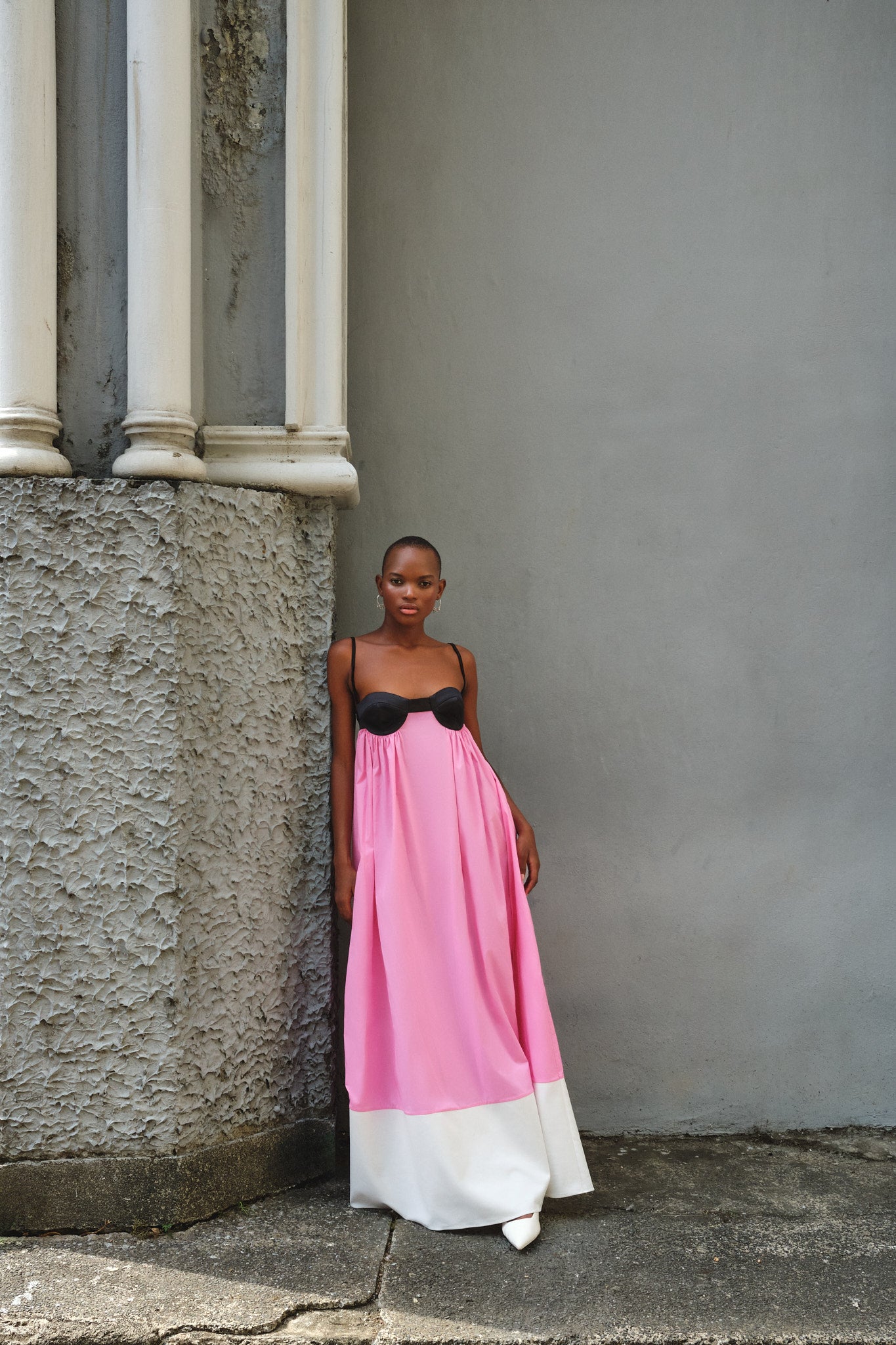 Brisa Tricolor Maxi Dress
