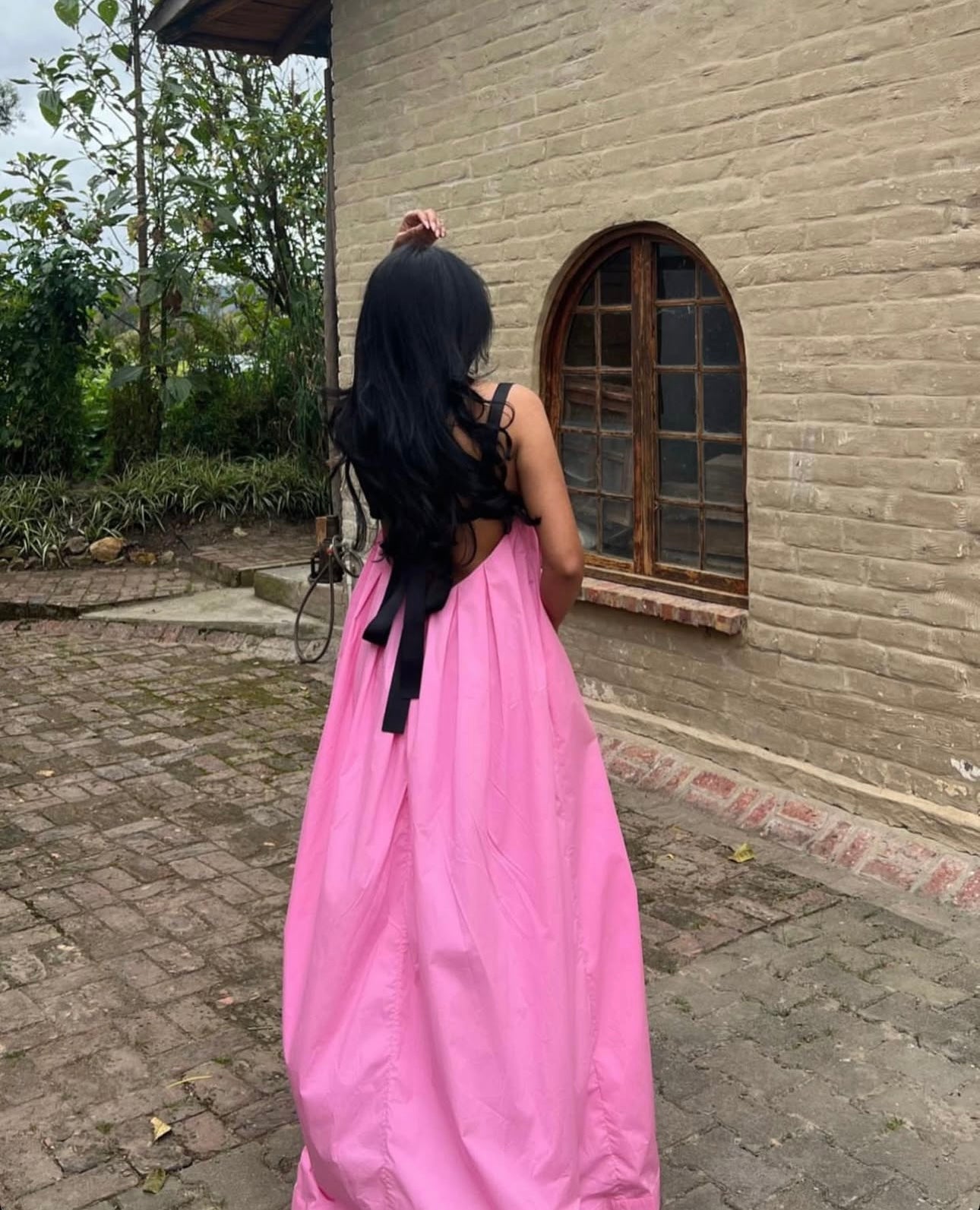 Brisa Maxi Dress Pink