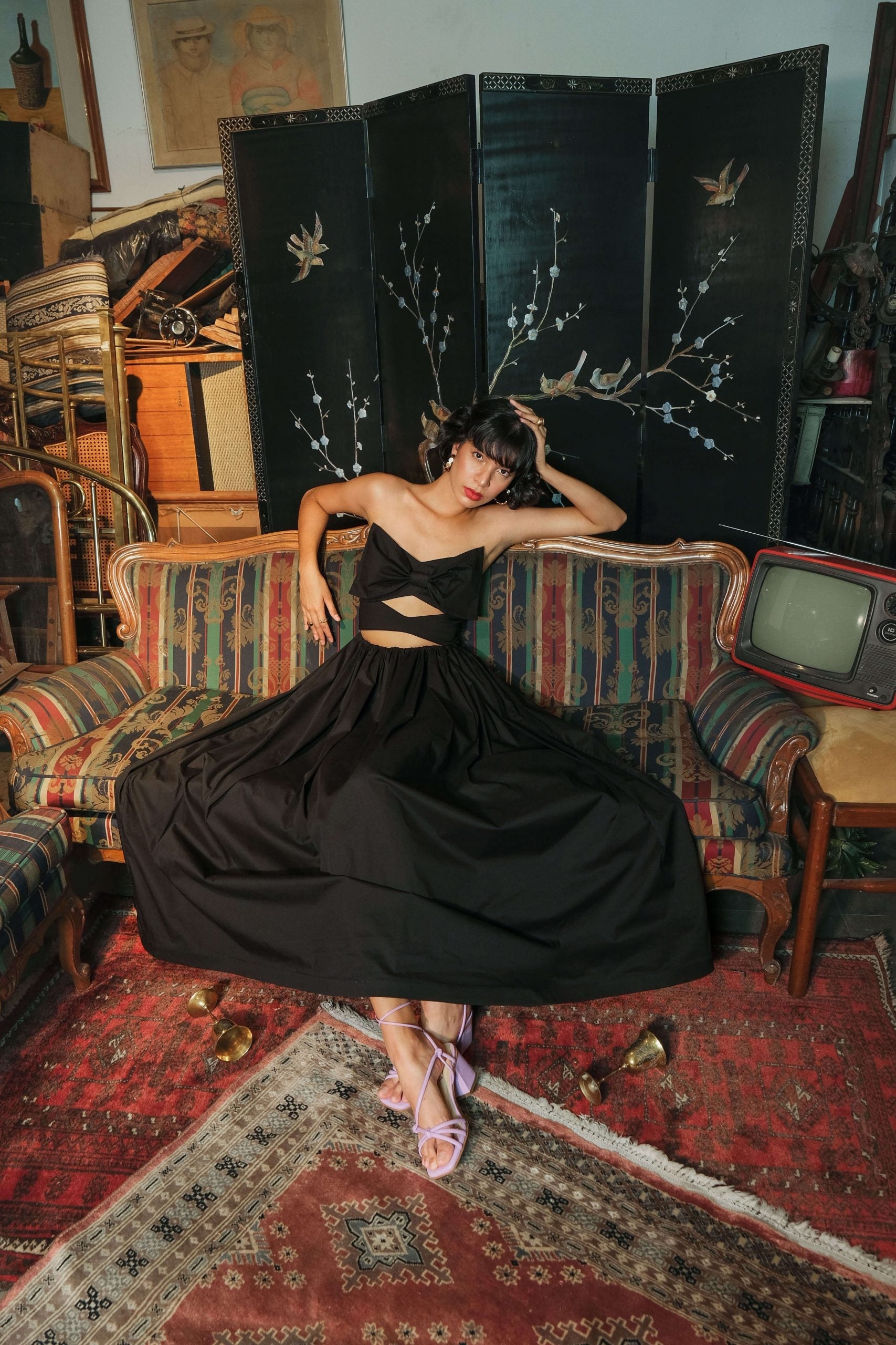 The Swan Maxi Dress
