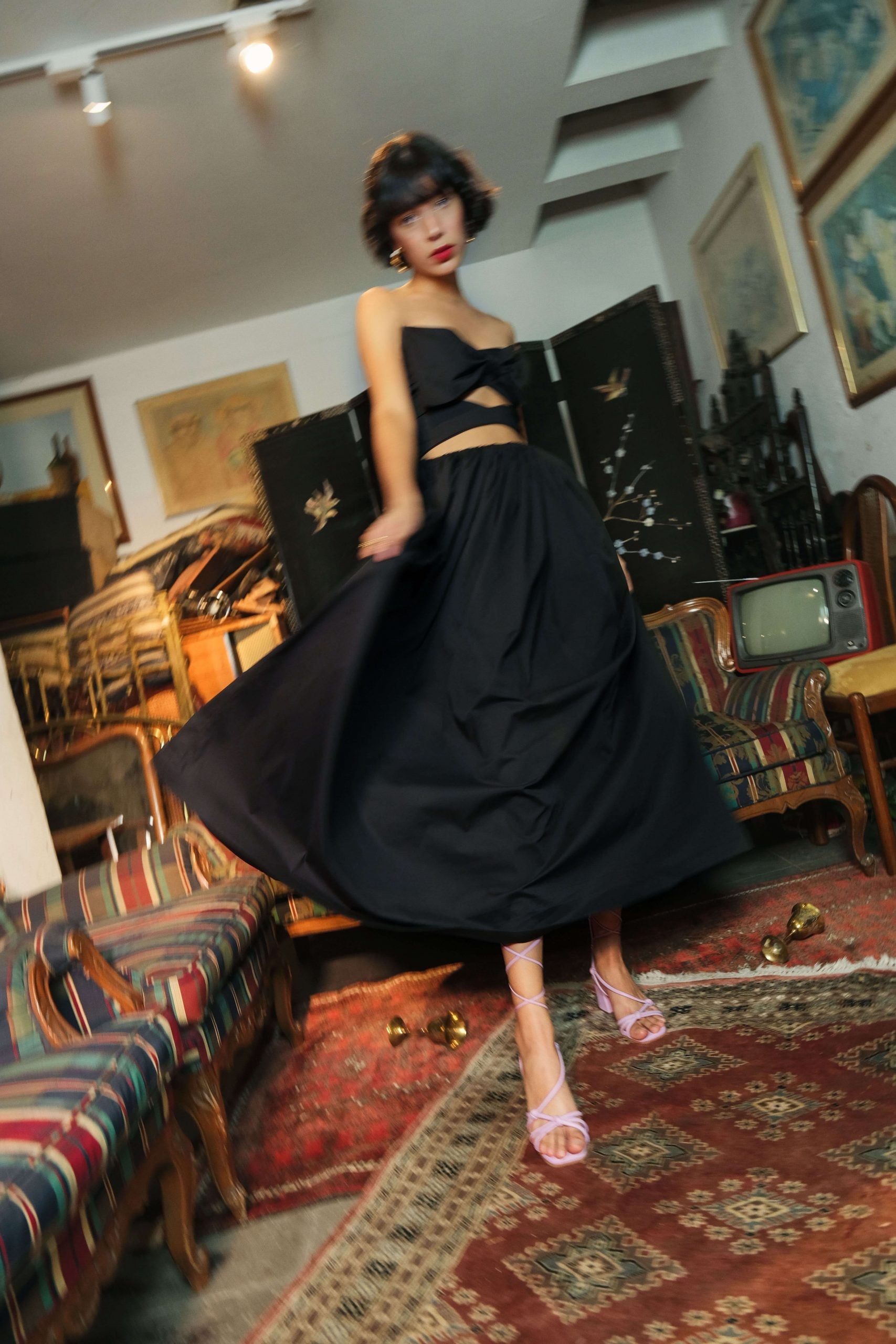 The Swan Maxi Dress