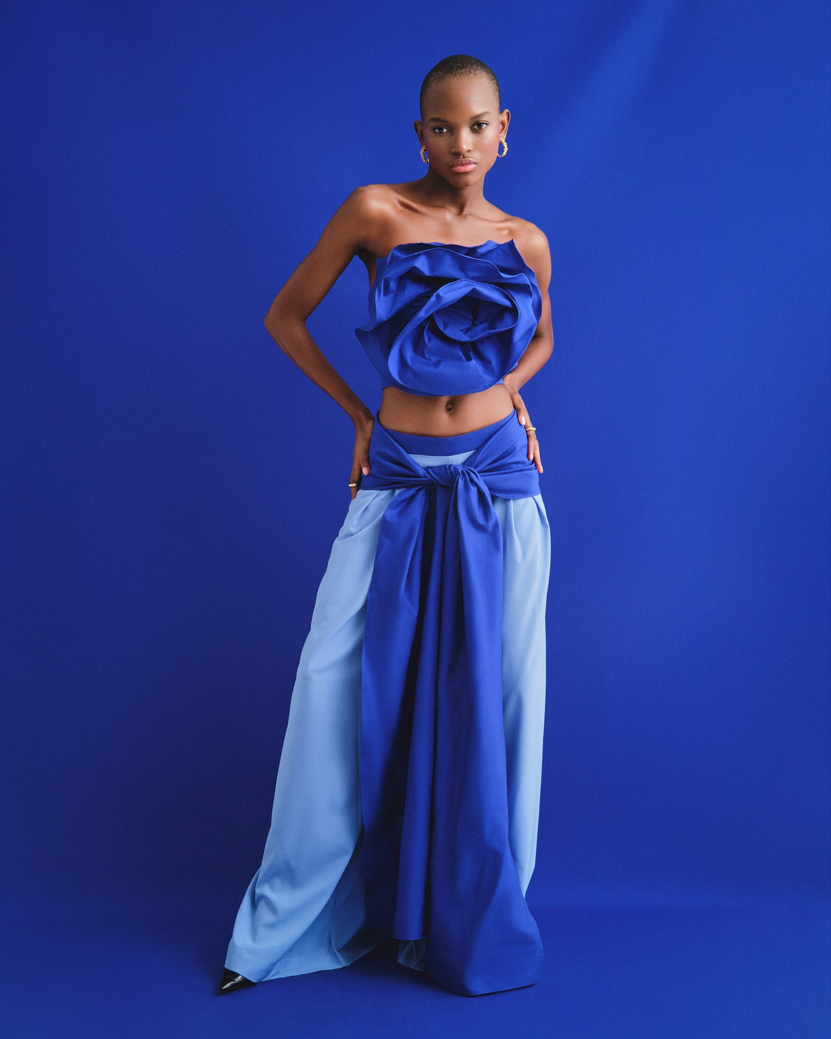 Como la Flor Top Blue