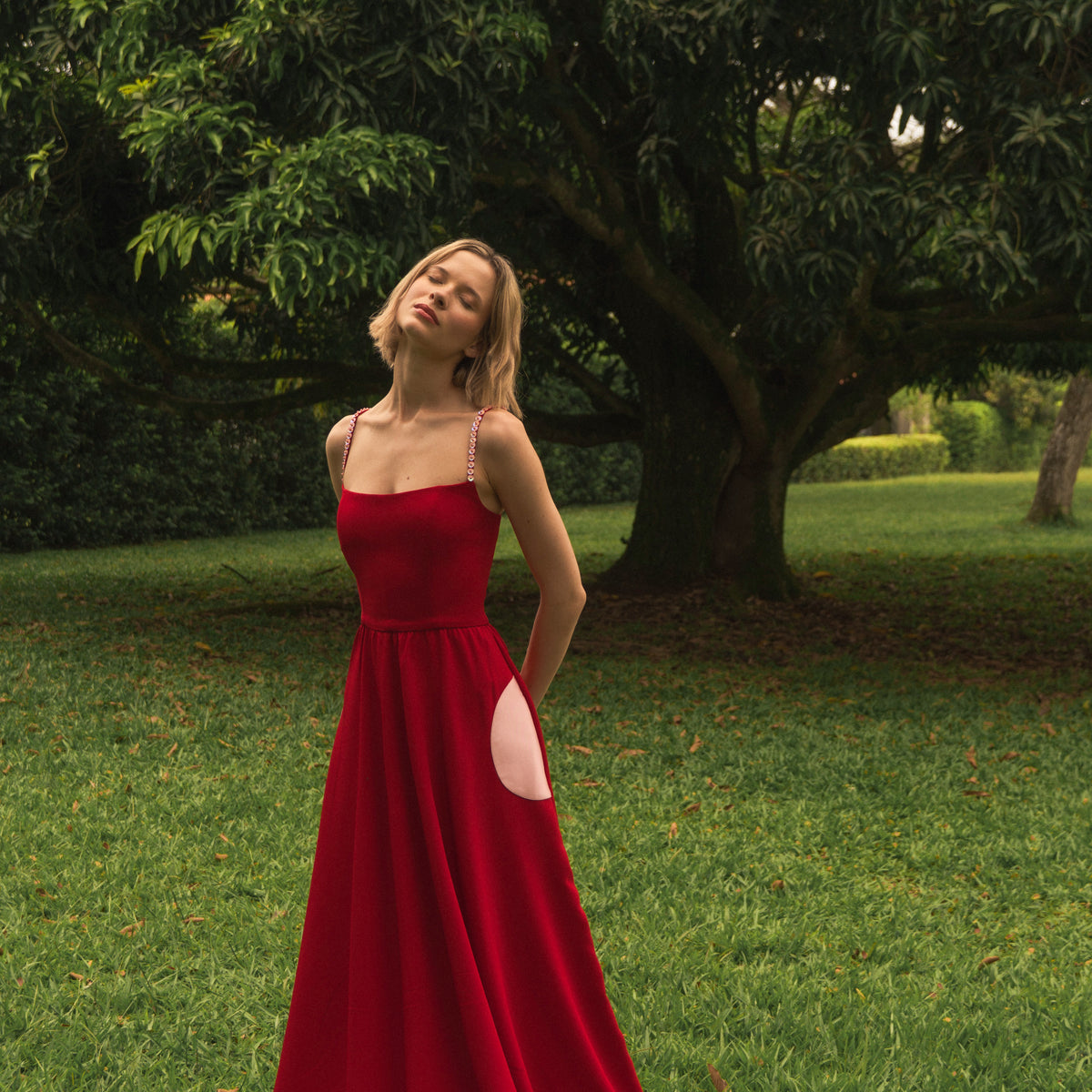 Moon Cherry Maxi Dress Moon Cherry Maxi Dress