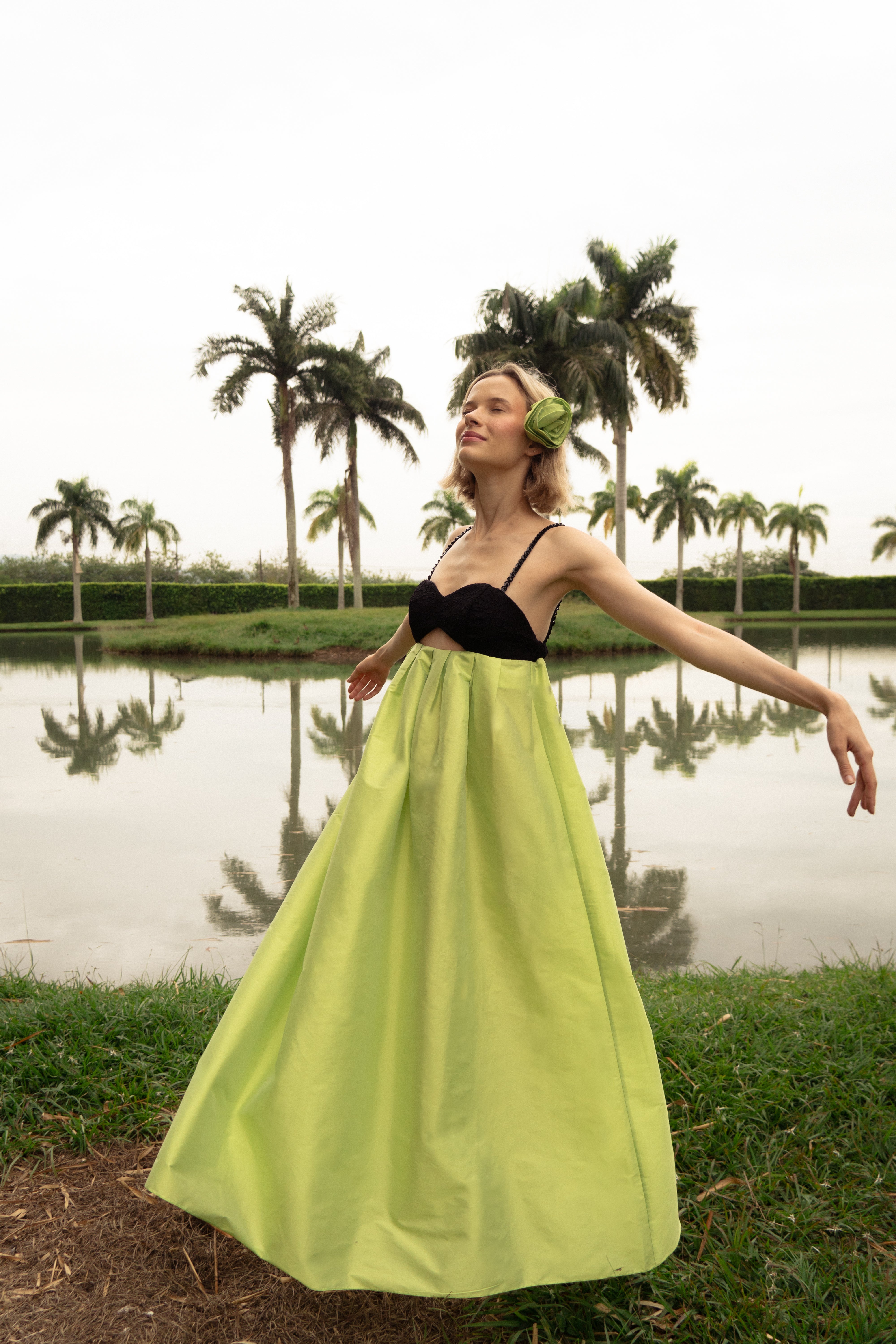Pistacherie Maxi Dress